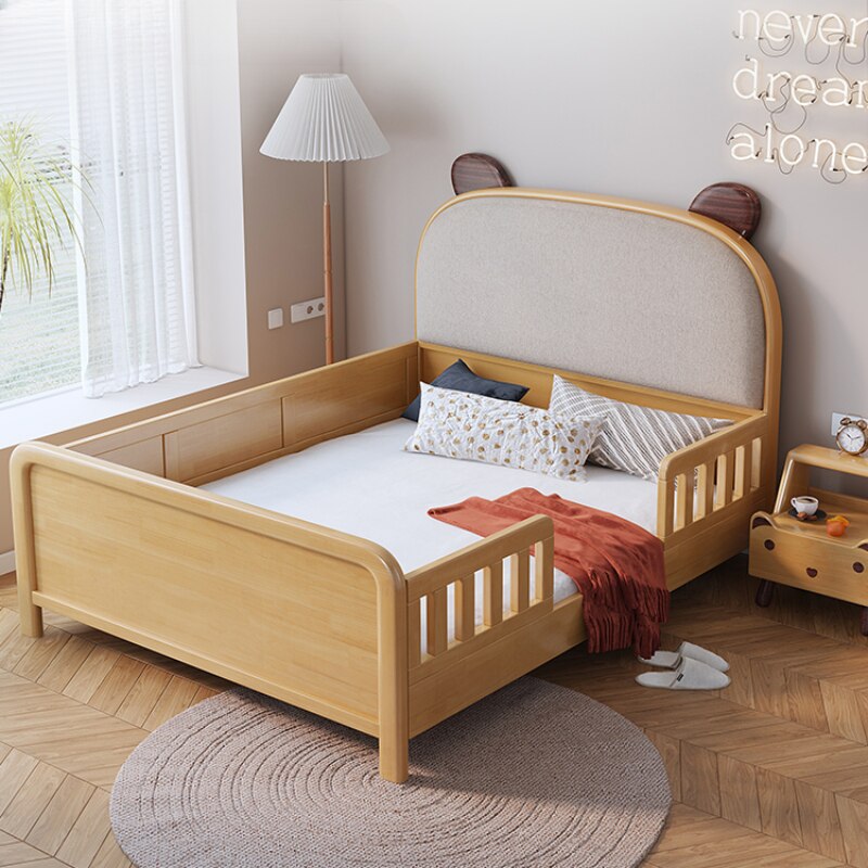 단단한 나무 모던 어린이 침대,  집 서랍 플랫폼, 어린이 침대 보관 공간, 뮤블  가구, YQ50CB